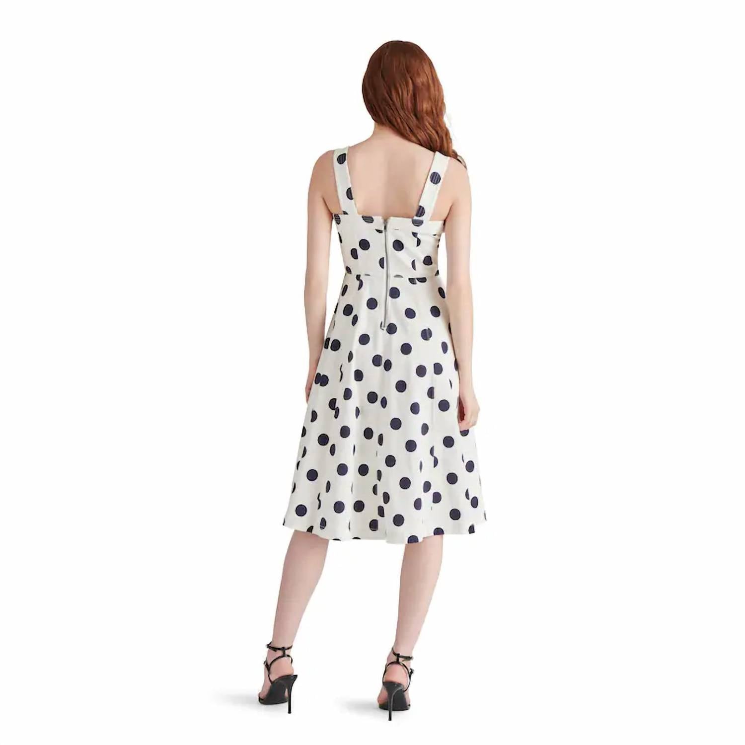Steve Madden - Dolly Polka Dot Dress Midi Dress
