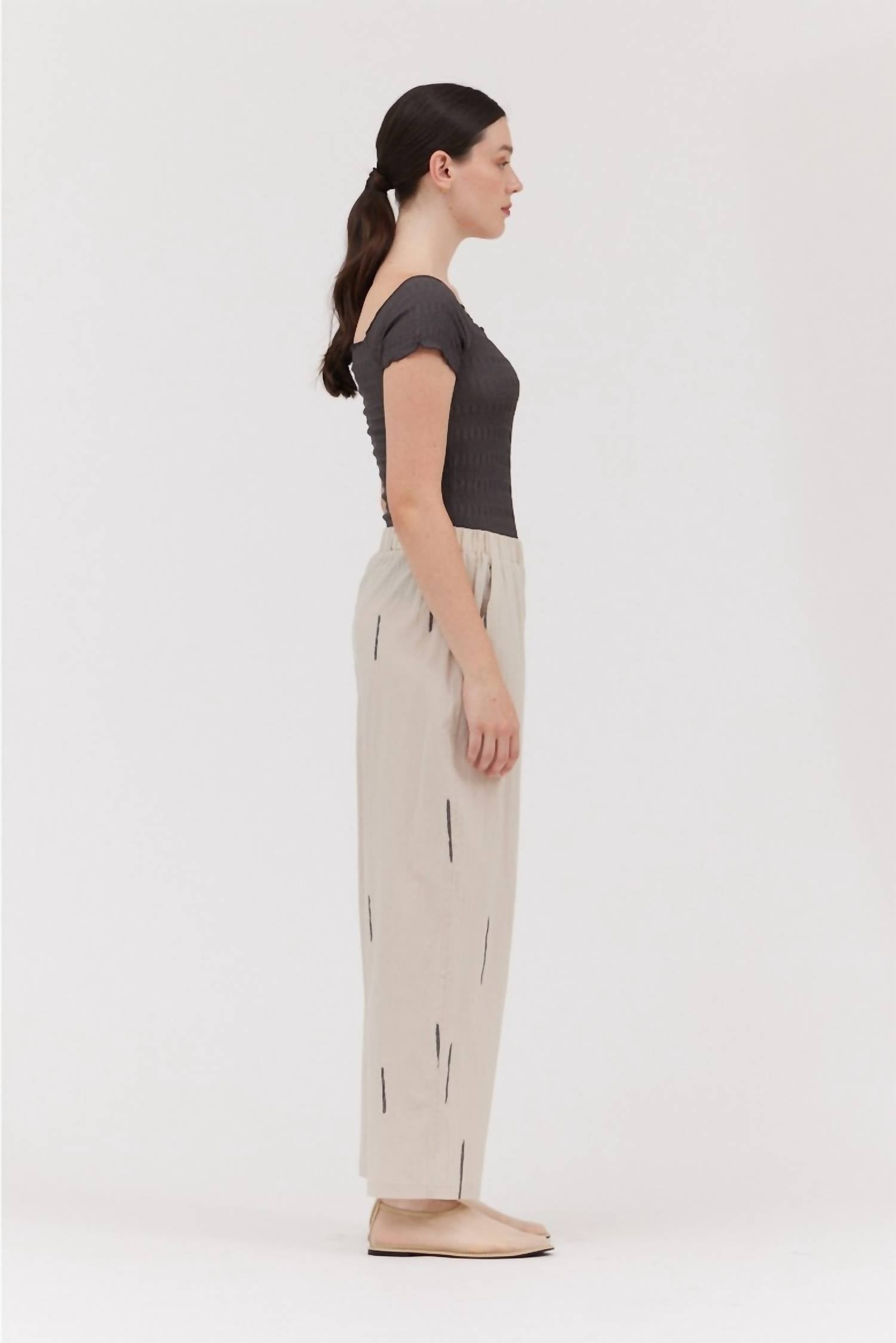 Grade & Gather - Matchstick Print Pant