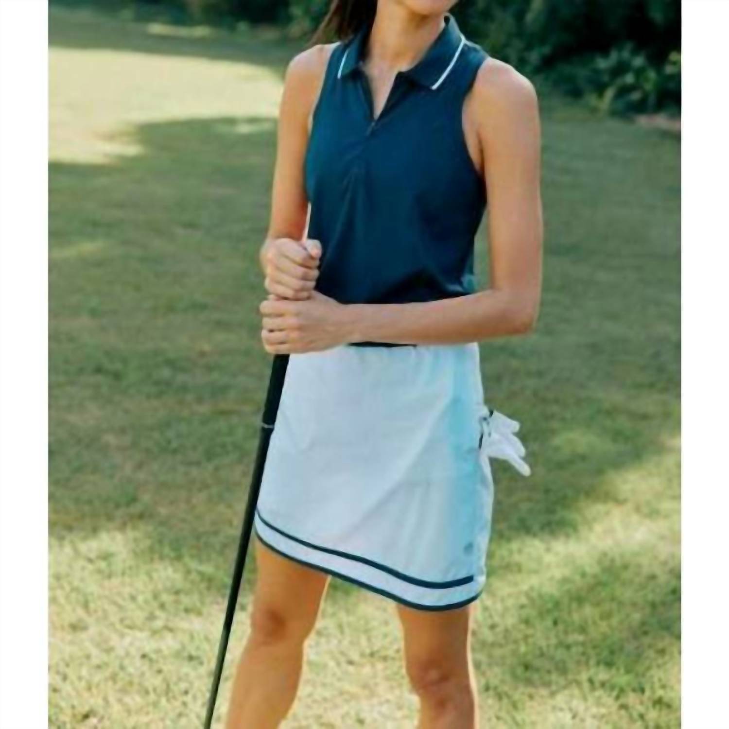 SOUTHERN TIDE Kristy Performance Tank in dress blue - women's tank top - view 6