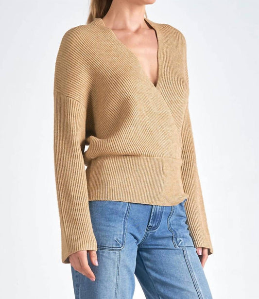 Elan - Kai Surplice Sweater