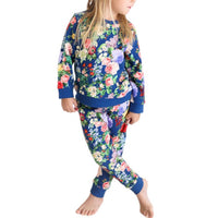 Posh Peanut - Girl's Long Sleeve Sweatshirt & Jogger Set