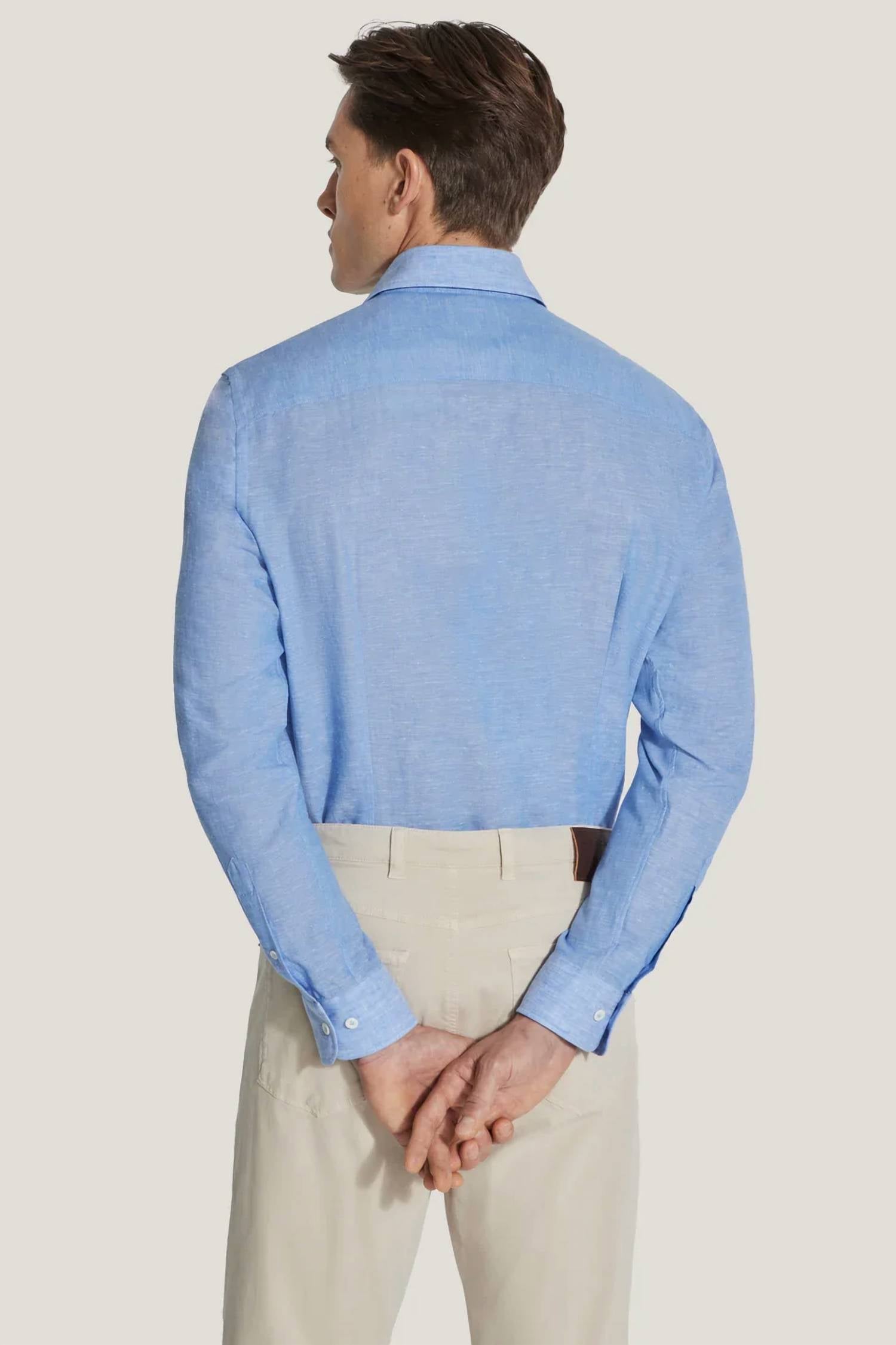 Jack Victor - Clandeboye Linen Long Sleeve Shirt