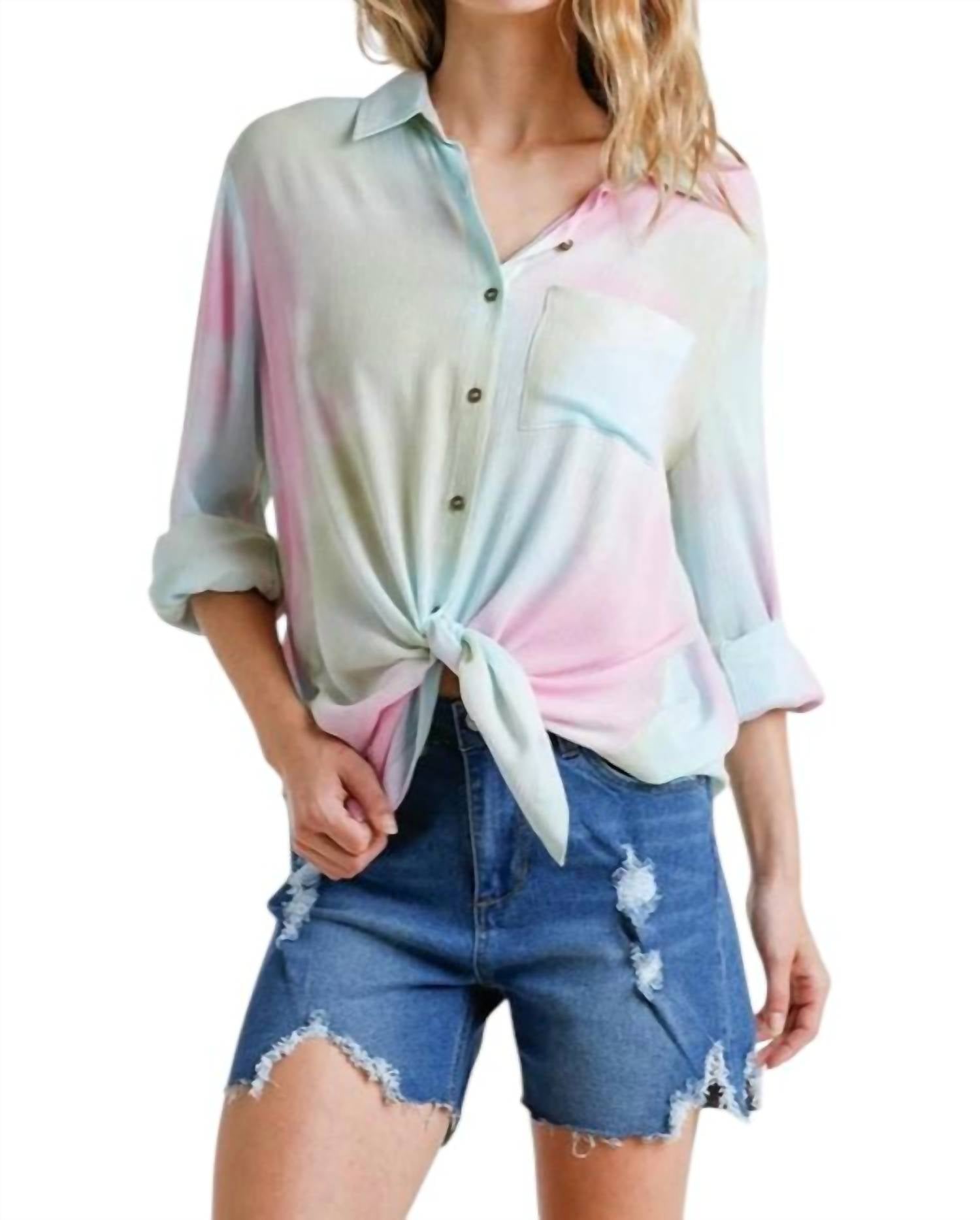 Umgee - Hidden Gem Tie Dye Blouse