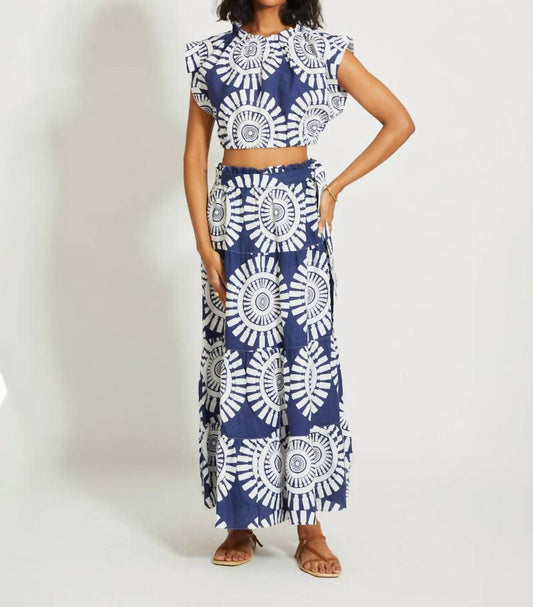 Lemlem - Muna Ruched Crop Top