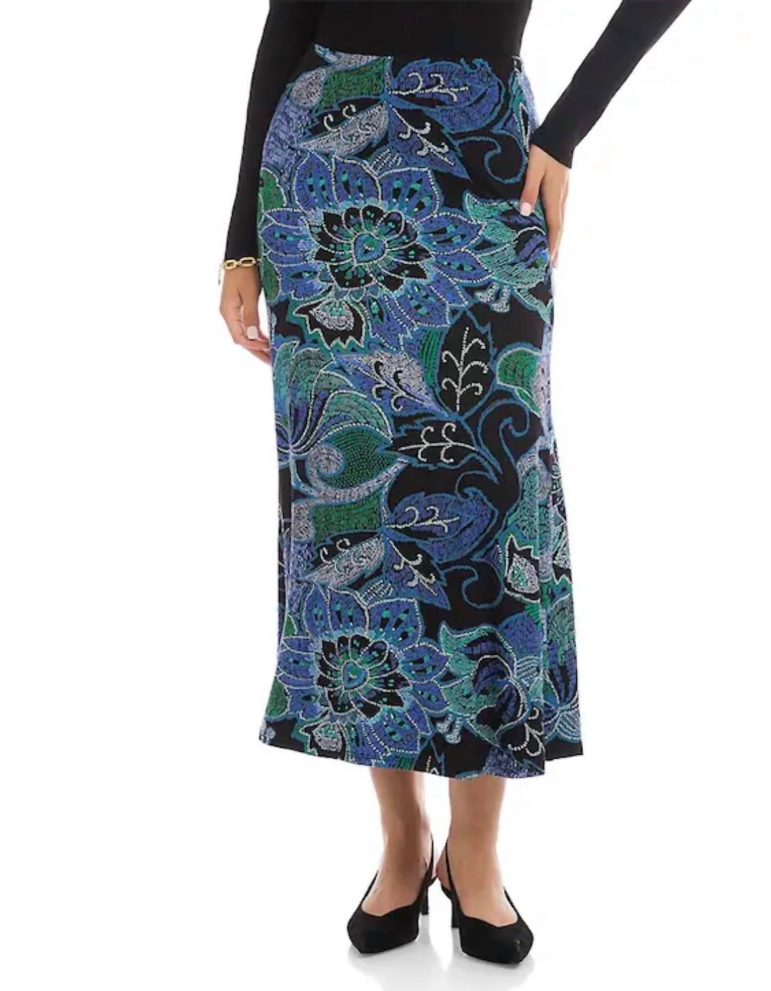 Karen Kane - Side slit midi skirt