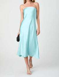 French Connection - Strapless Cowl Back Midi Dress