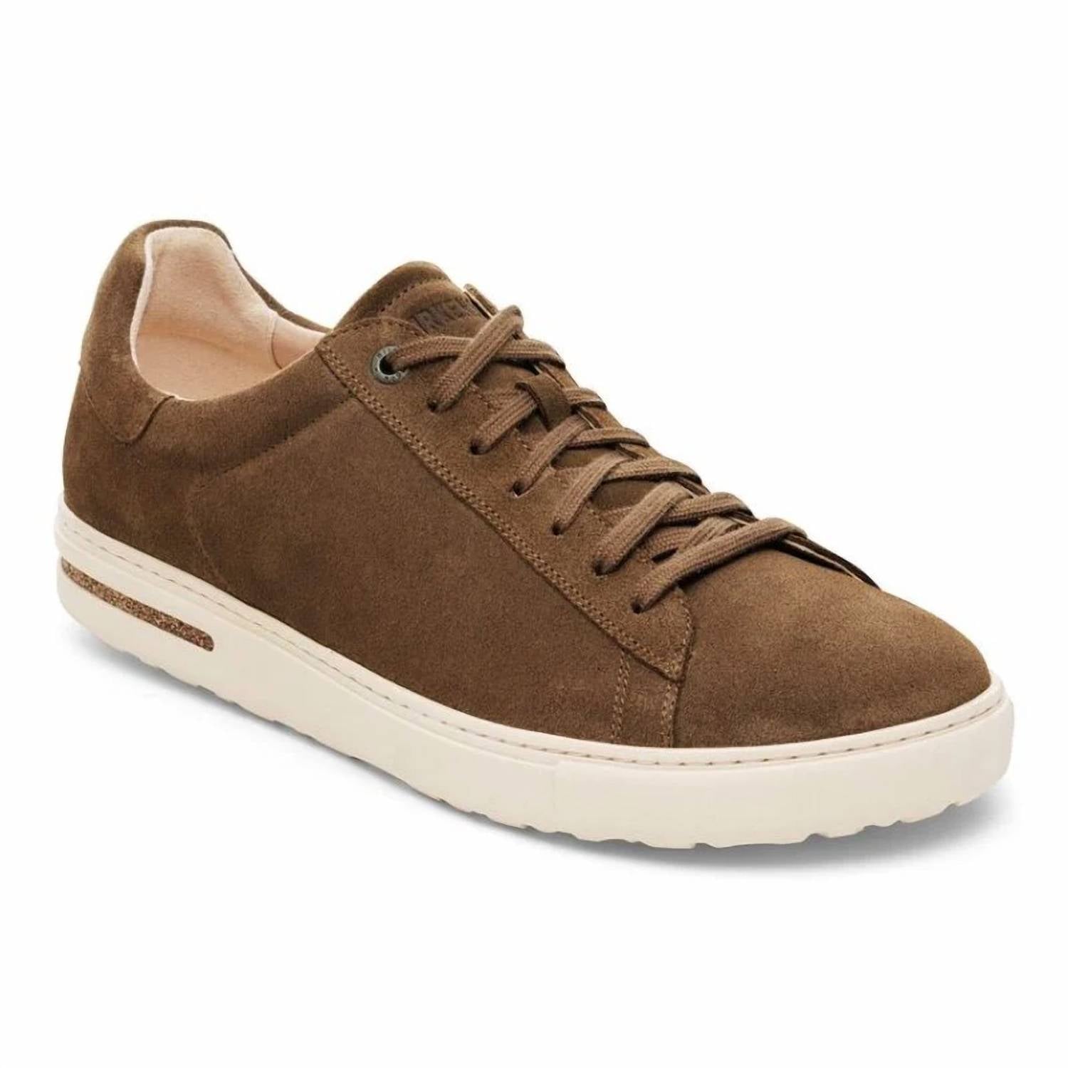 BIRKENSTOCK MEN'S BEND LOW SNEAKER in dark tea - men's sneaker