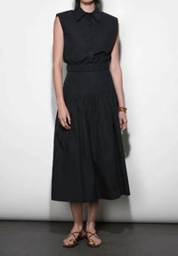 Greylin - Oren Poplin Midi Skirt