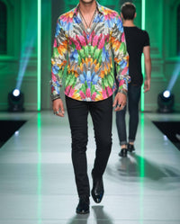 Barabas - Feathers Long Sleeve Shirt