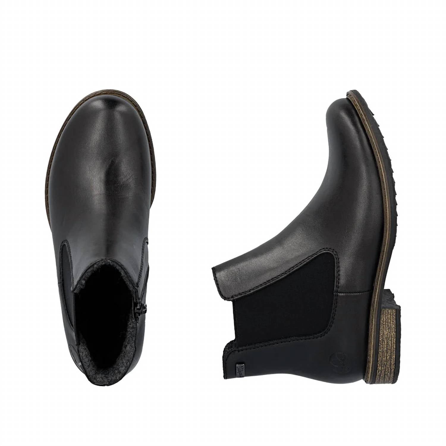 Rieker - Women's 74870 Leather Chelsea Boots