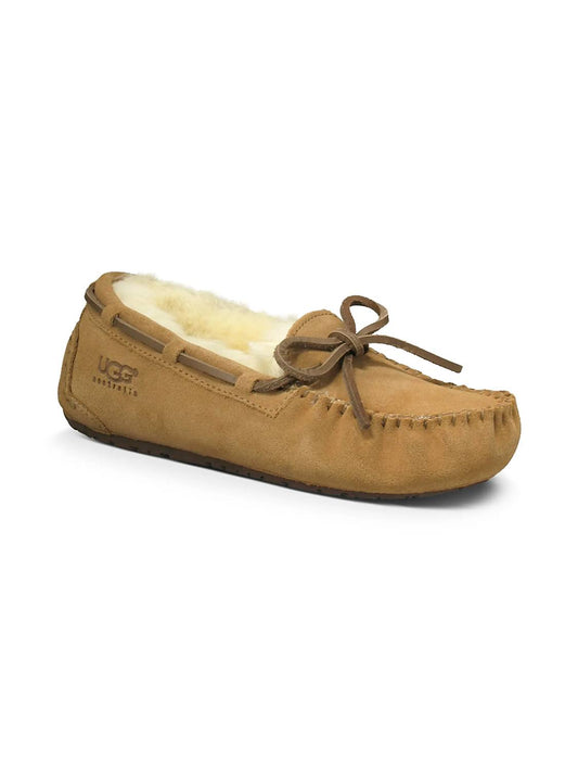 Ugg - Women's Dakota Shearling Logo Slippers