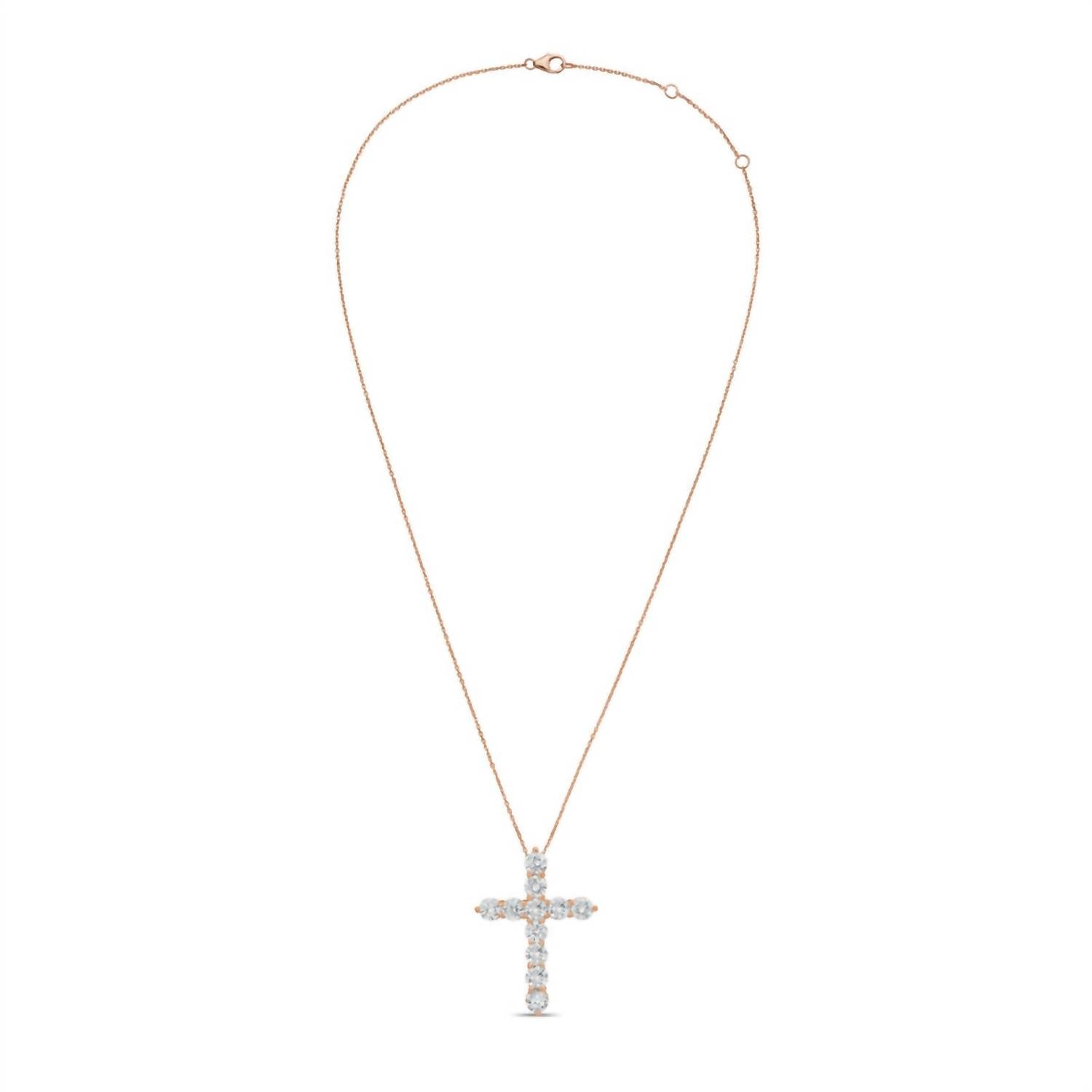 Diana M Jewels - Women's Round Lab-Grown Diamond Pendant Necklace (2.00 Ct) - Classic