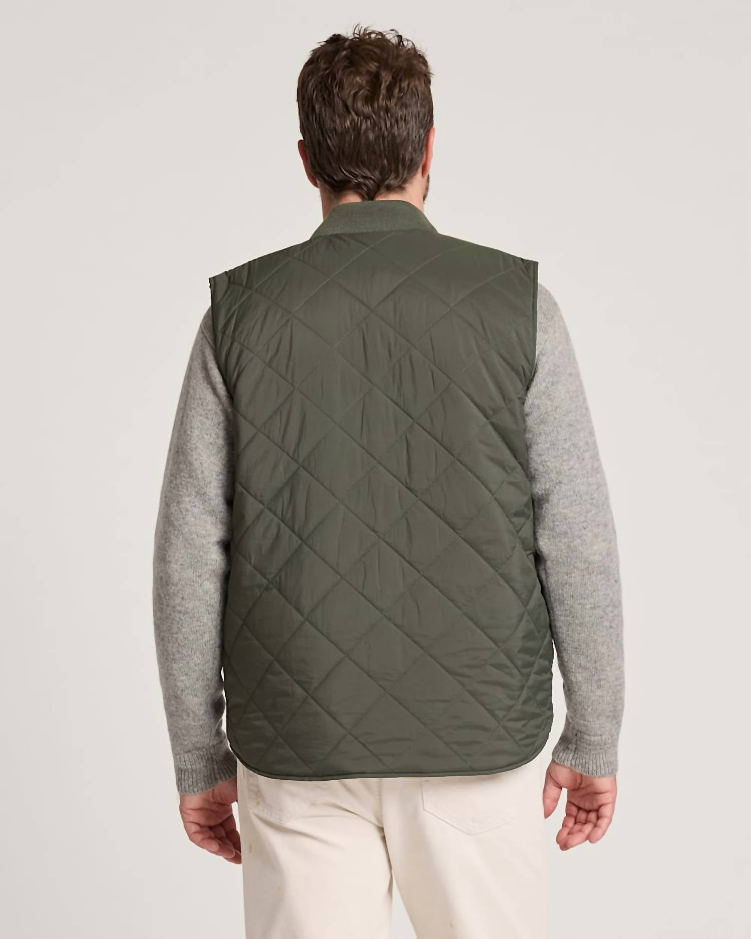 PENDLETON Wildwood Reversible Vest in northwest trees - men's jacket - view 4