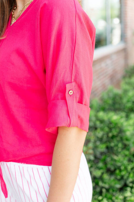 Charlie B - Women's Front Tie Top