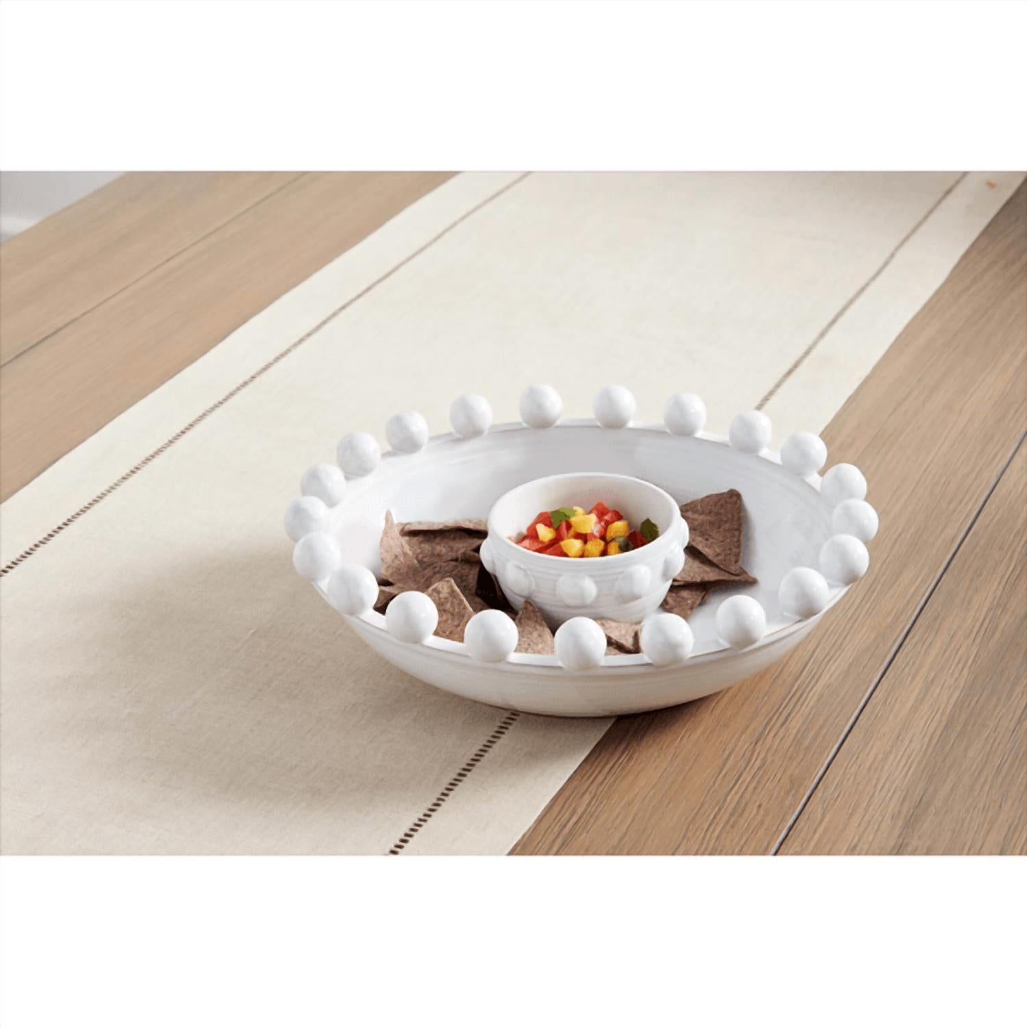 Mudpie - Beaded Chip And Dip Set