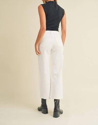 Just Black Denim - Classic Wide Leg Jeans