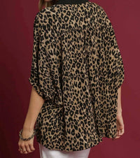 Umgee - Spot On Jacquard Tunic Top