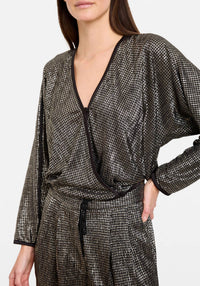 Forte Forte - Lame Crossed Shirt