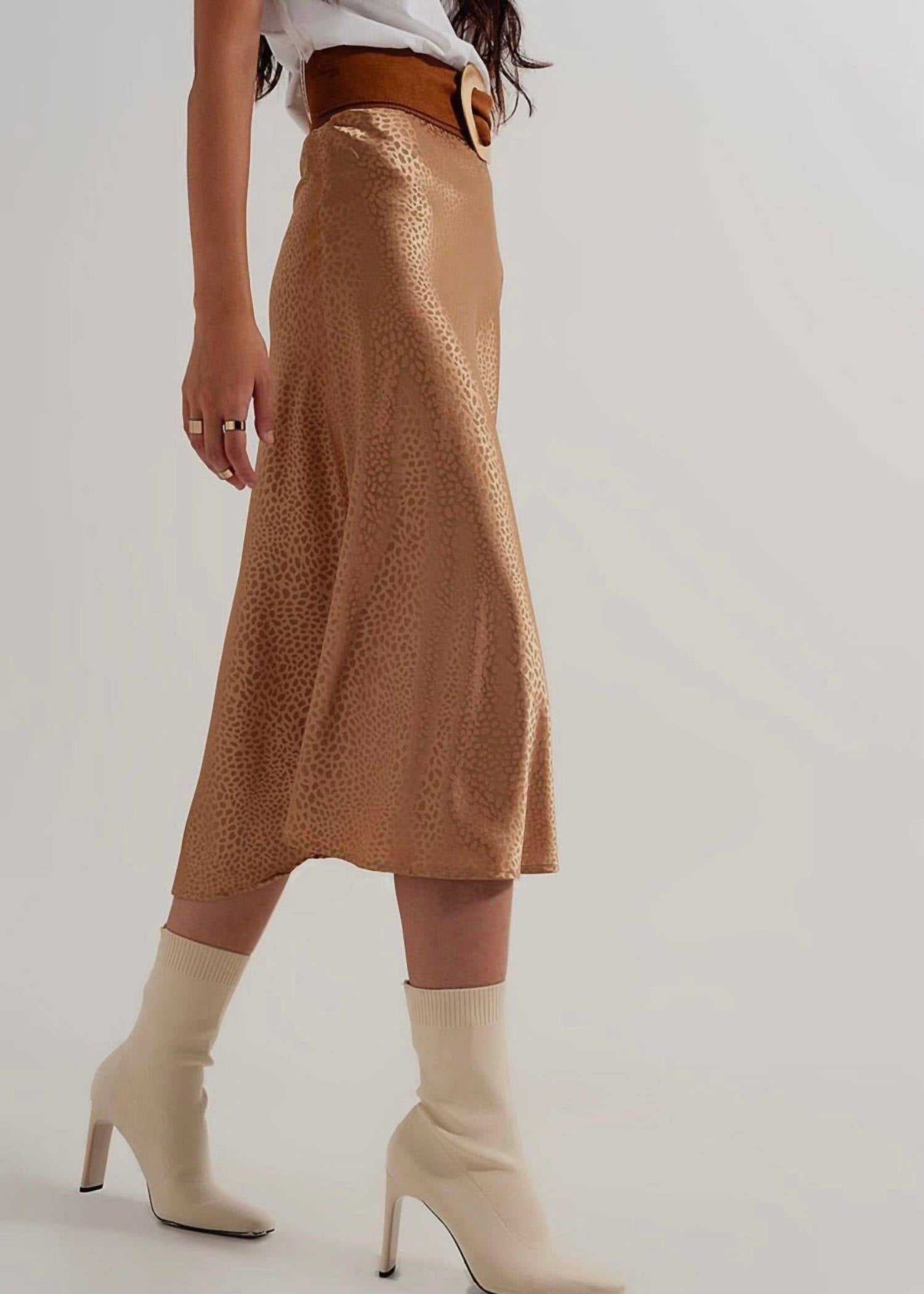 Q2 - Allison Abstract Midi Skirt