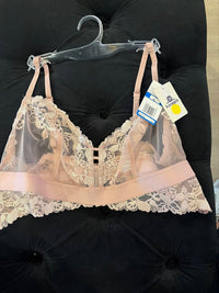 b.tempt'd Opening Act Bralette in pink - women's intimate - detail view