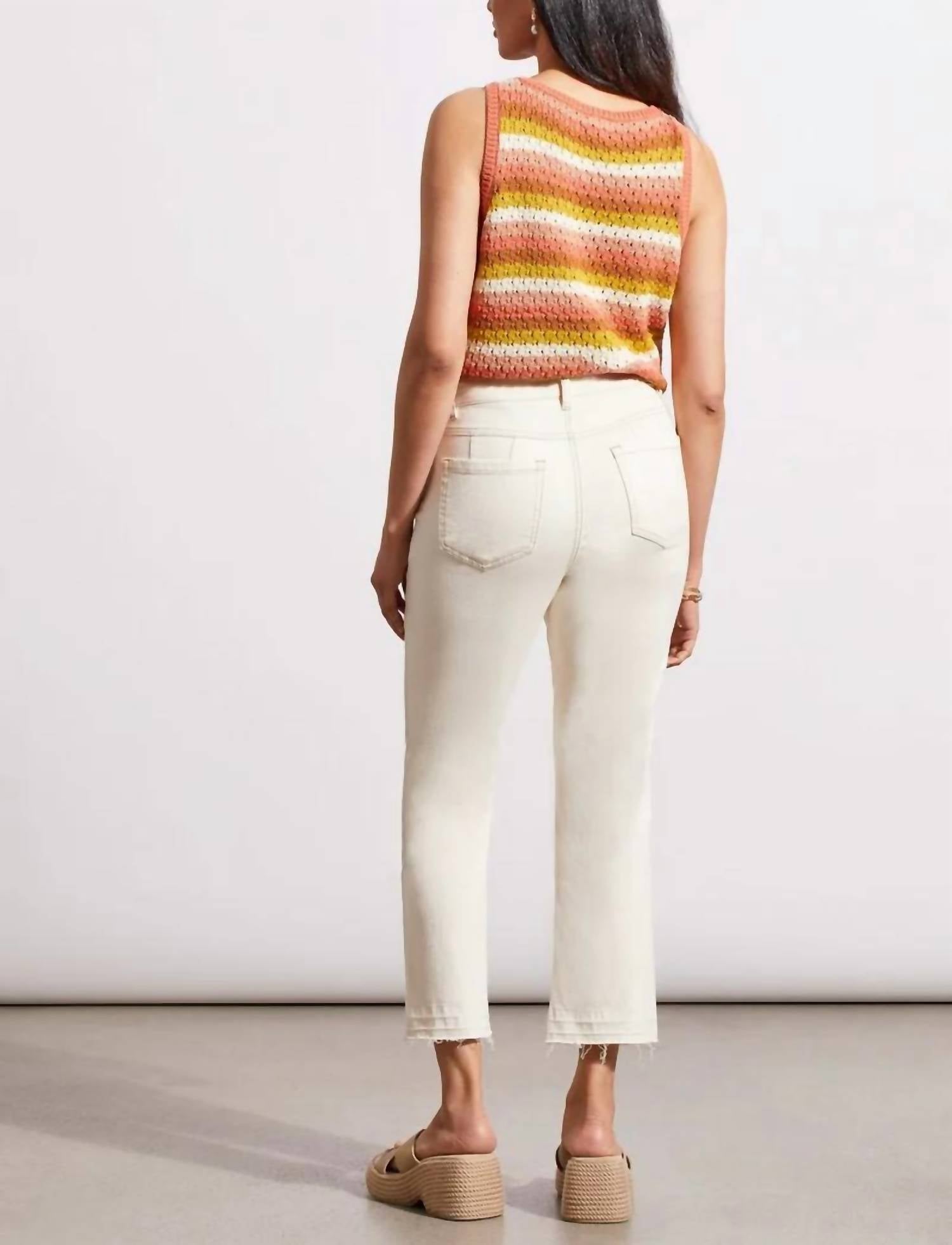 Tribal - Women's Sophia Curvy Micro Flare Crop Pants