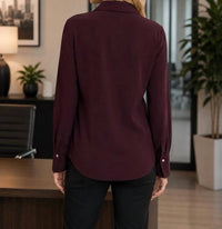 Vince - LONG SLEEVE BLOUSE