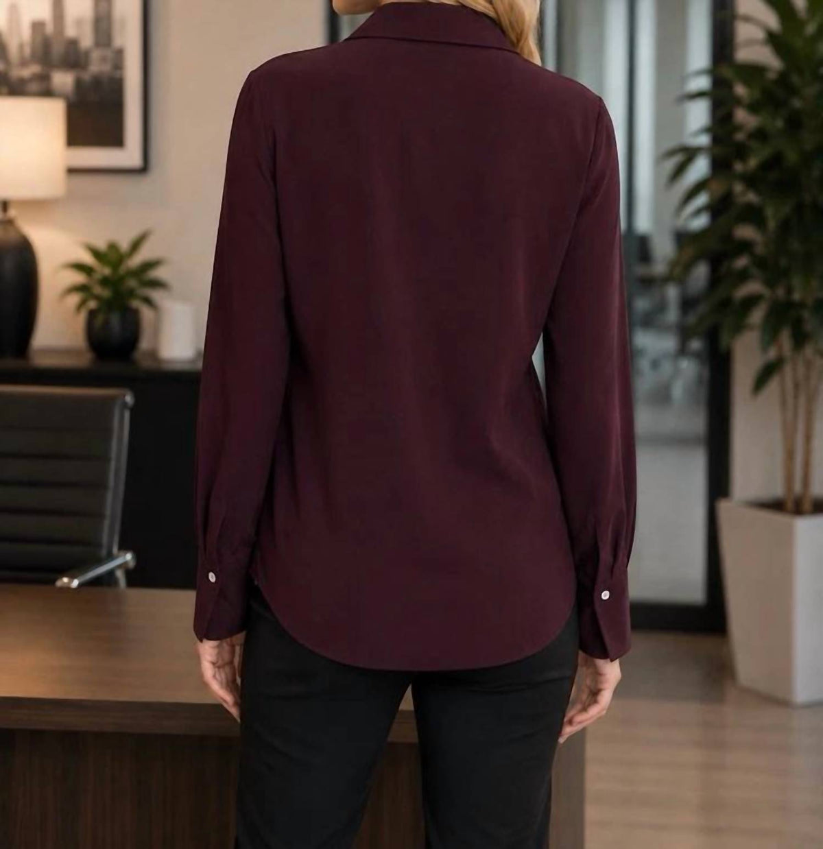 Vince - LONG SLEEVE BLOUSE