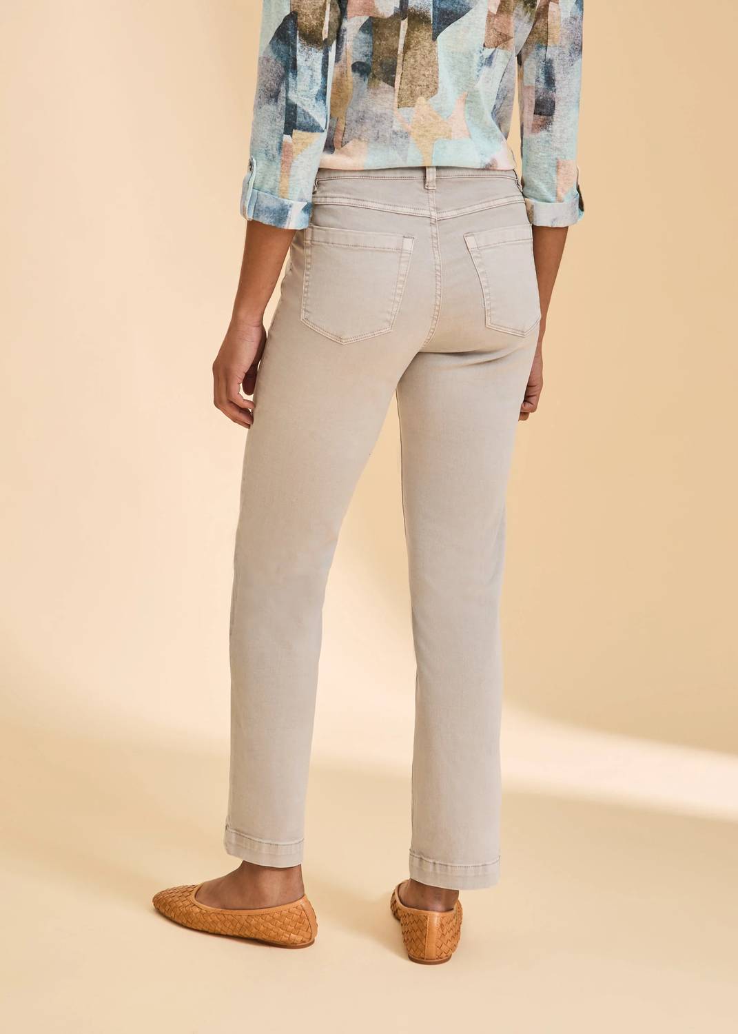 Fdj - Olivia Straight Ankle Pants