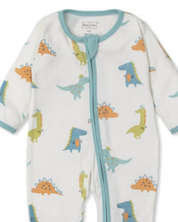 Kissy Kissy - Kid's Dino Pals Zip-up Footie