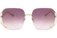 Gucci - Women's Square Non Polarized Sunglasses 0646s - 003