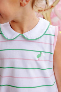 The Beaufort Bonnet Company - GIRLS' SLEEVELESS MAUDE'S PETER PAN COLLAR DRESS