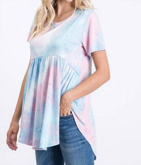 Heimish Usa - Cotton Candy Babydoll Top - PLUS