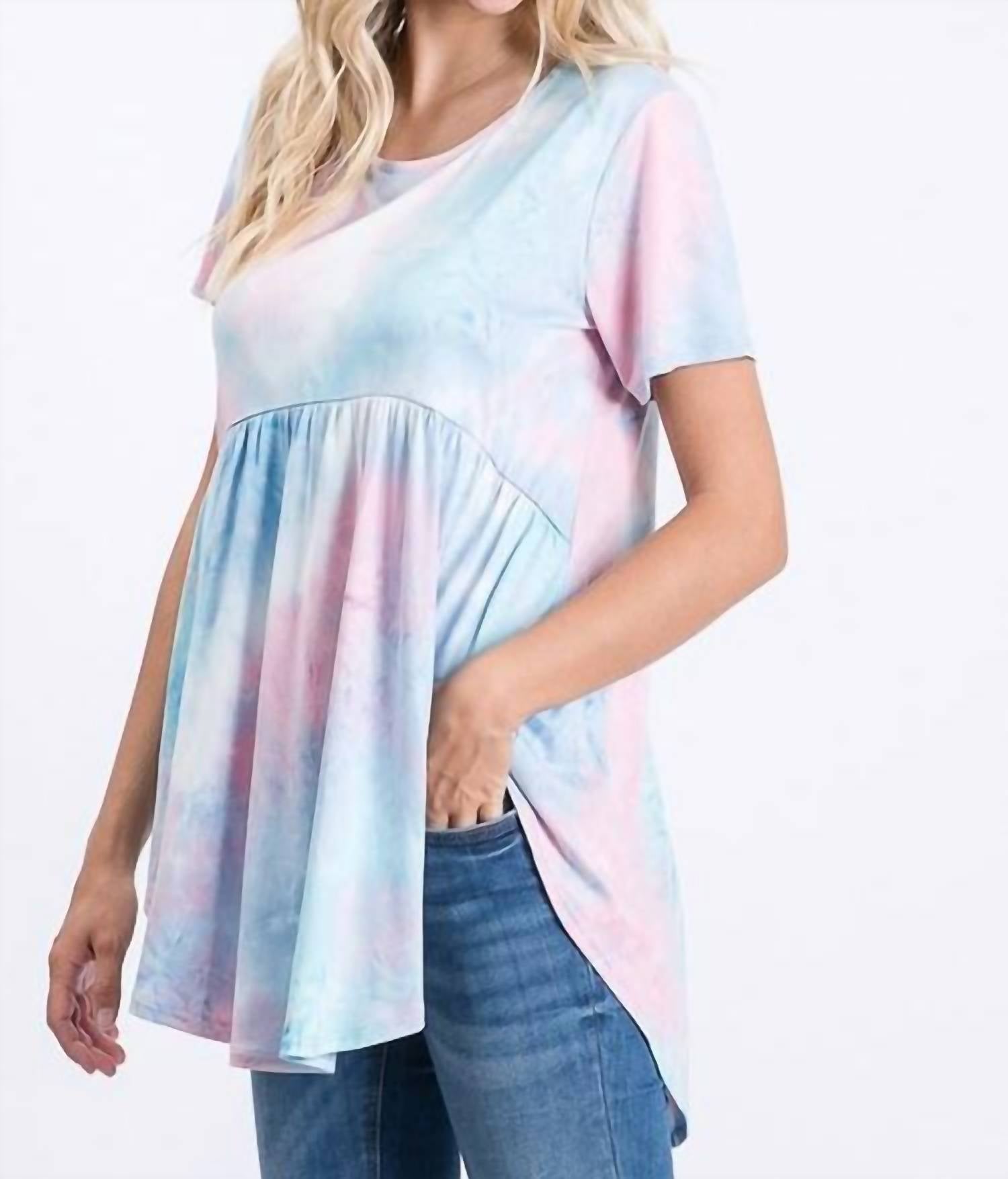 Heimish Usa - Cotton Candy Babydoll Top - PLUS