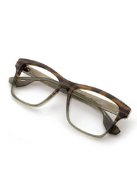 KREWE Unisex Theo Square Eyeglasses in marsh - women's accessory - view 4