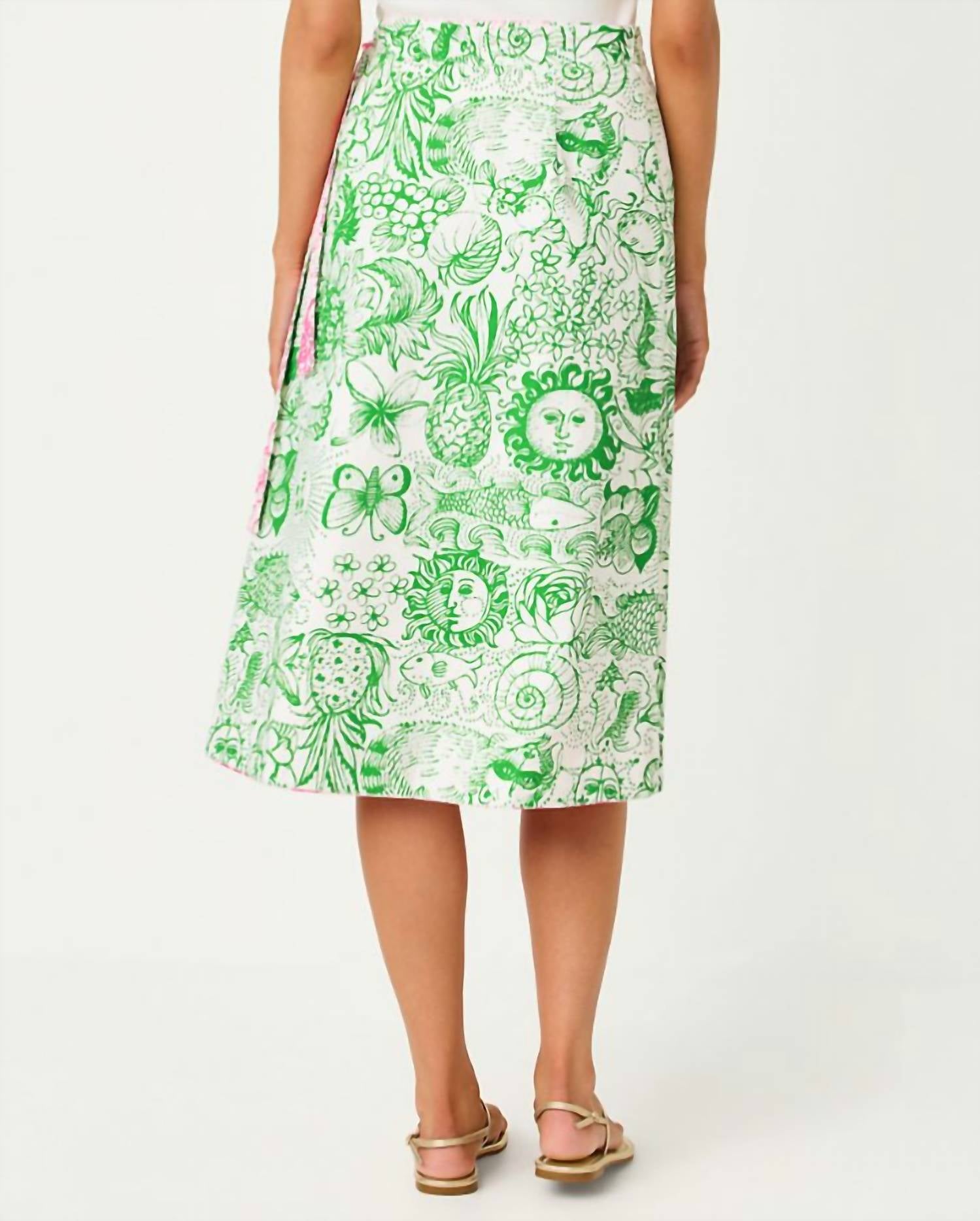 Lilly Pulitzer - CONSTANCE REVERSIBLE MIDI SKIRT