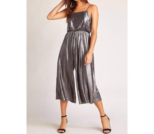 Shine on Metallic Jumpsuit