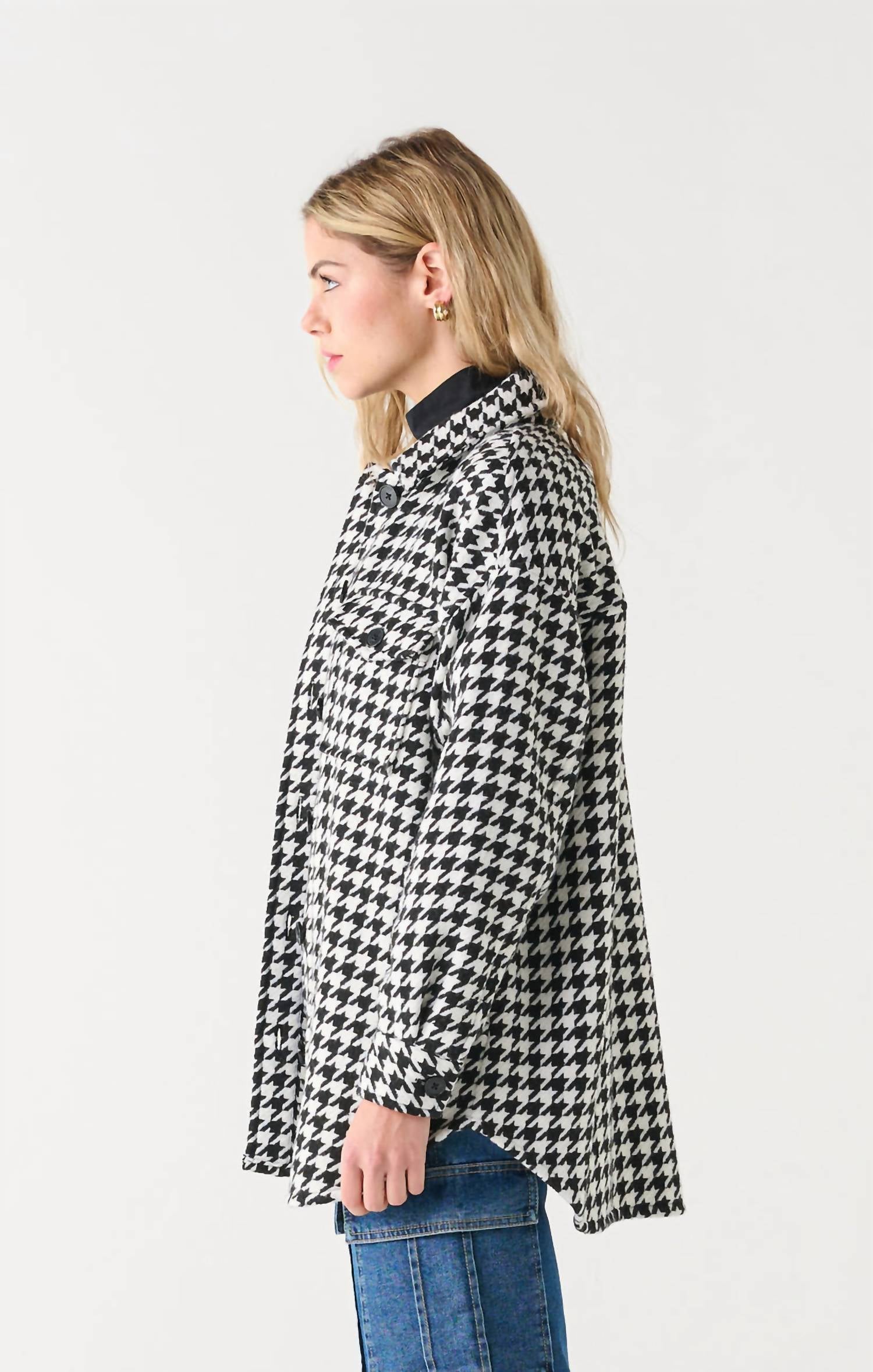 Dex - Button Front Collar Jacket