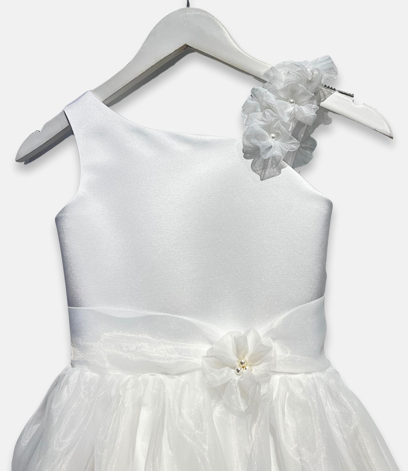 Tha Canadian Profile - Communion Dress With Italian Organza