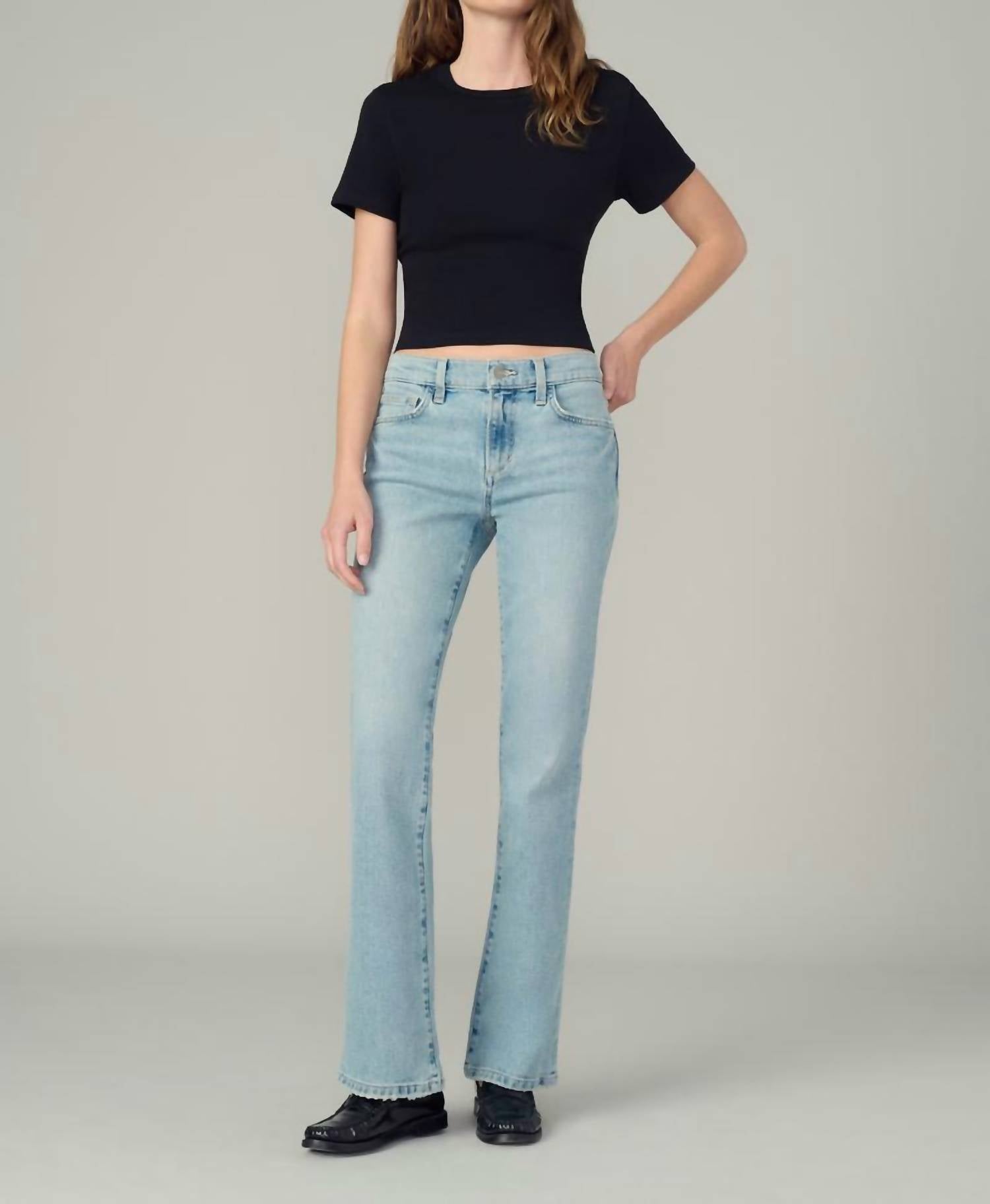 Joe'S Jeans - Provocateur Mid Rise Petite Bootcut Jeans