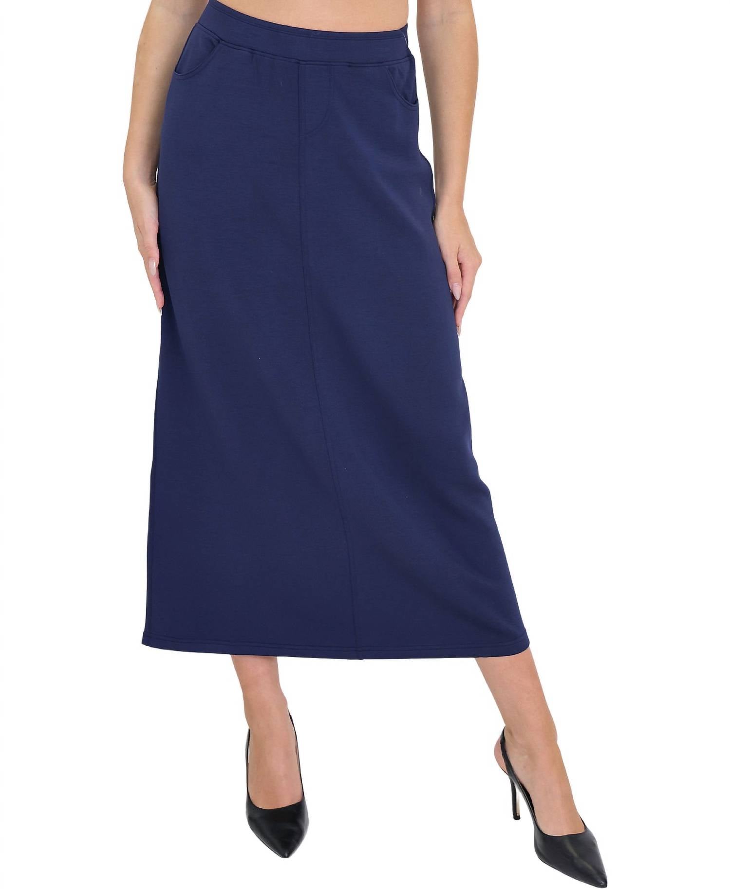 Ocean Drive - Cloud Maxi Skirt
