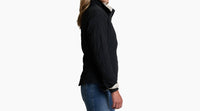 KUHL Women's Stunnr Insulated Jacket in blackout - women's jacket - detail view