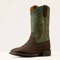 ARIAT Men's Amos Western Boot in rockweed brown - men's boots - alternate view