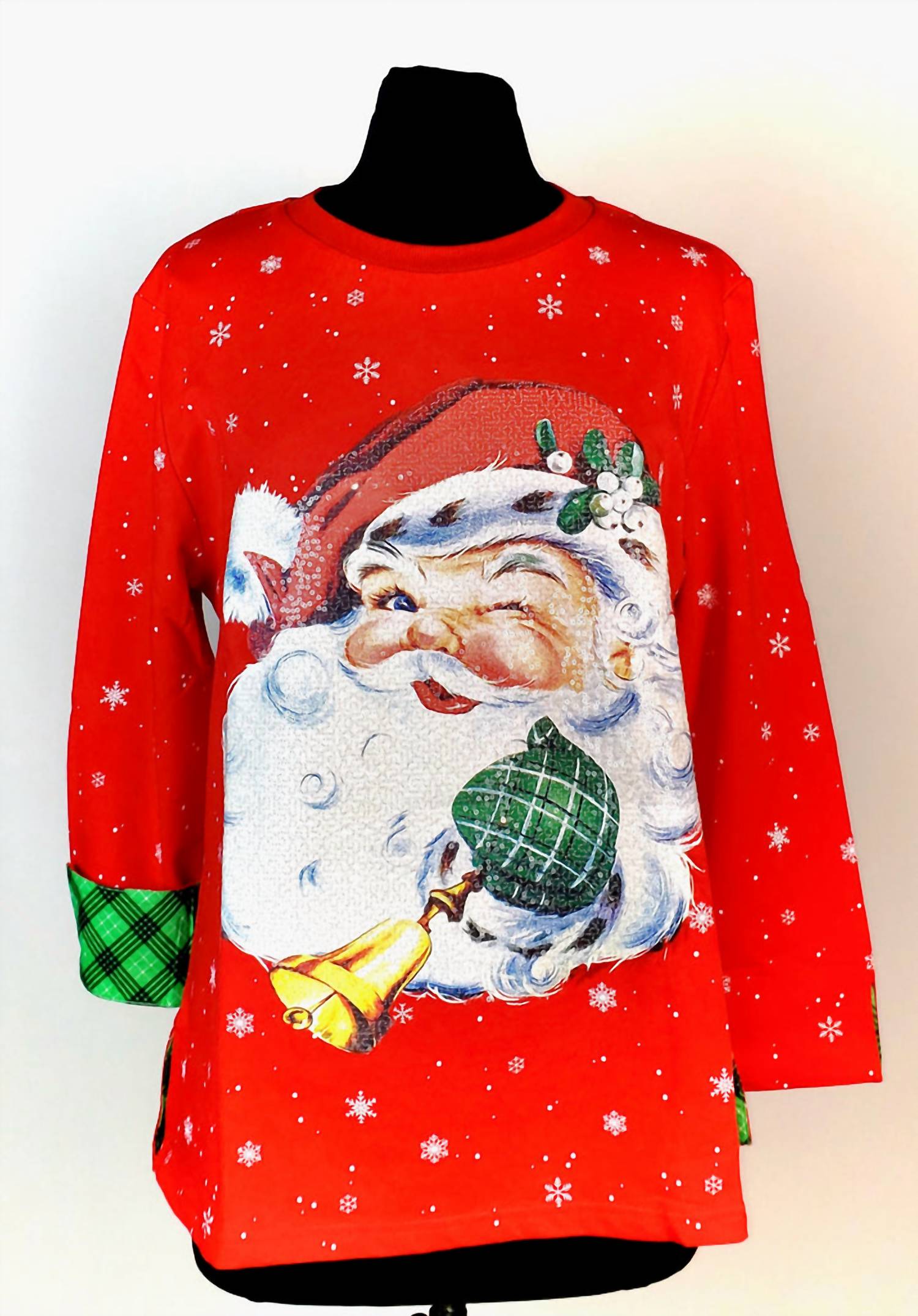 Berek - Women's Bling Bling Santa Sweater