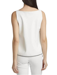 Chiara Boni - Women's Vanesa Piping Sleeveless Blouse