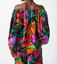 Joseph Ribkoff - Hibiscus Print Top
