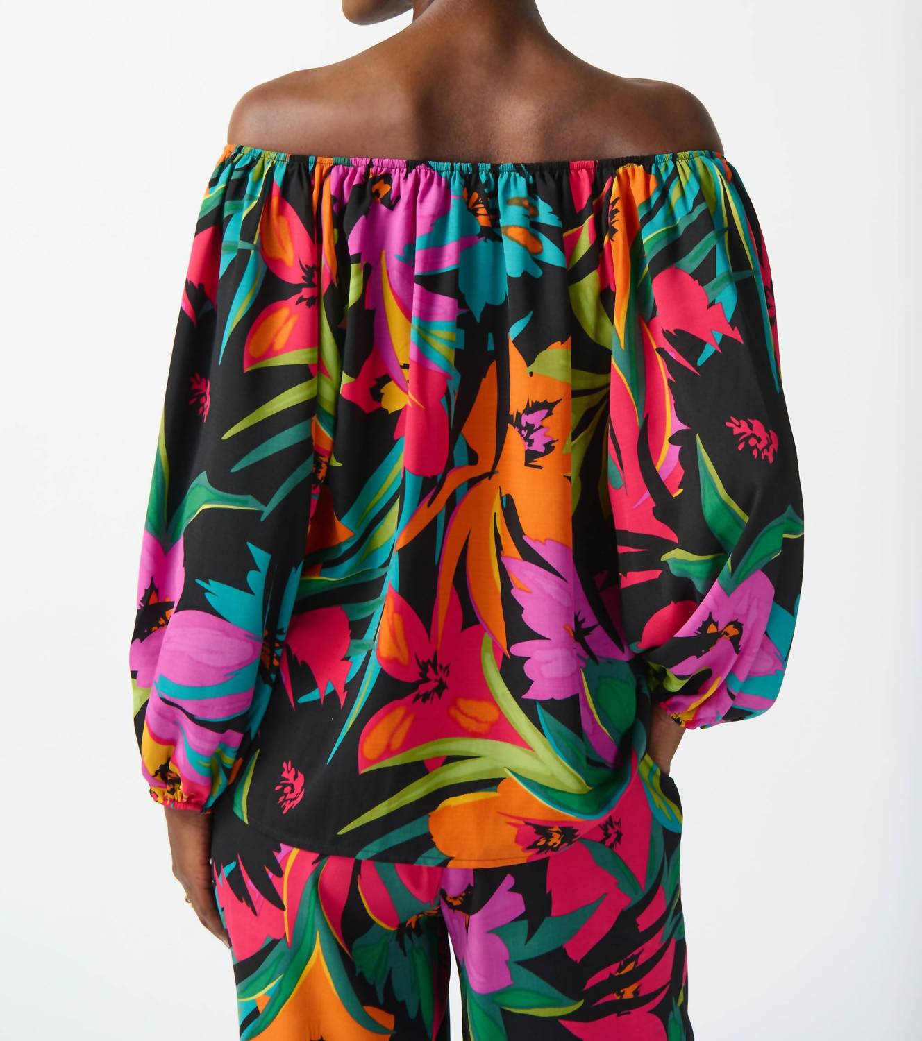 Joseph Ribkoff - Hibiscus Print Top