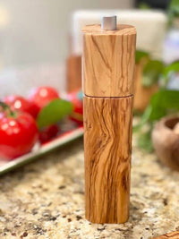 Natural Olivewood - Square Pepper Mill