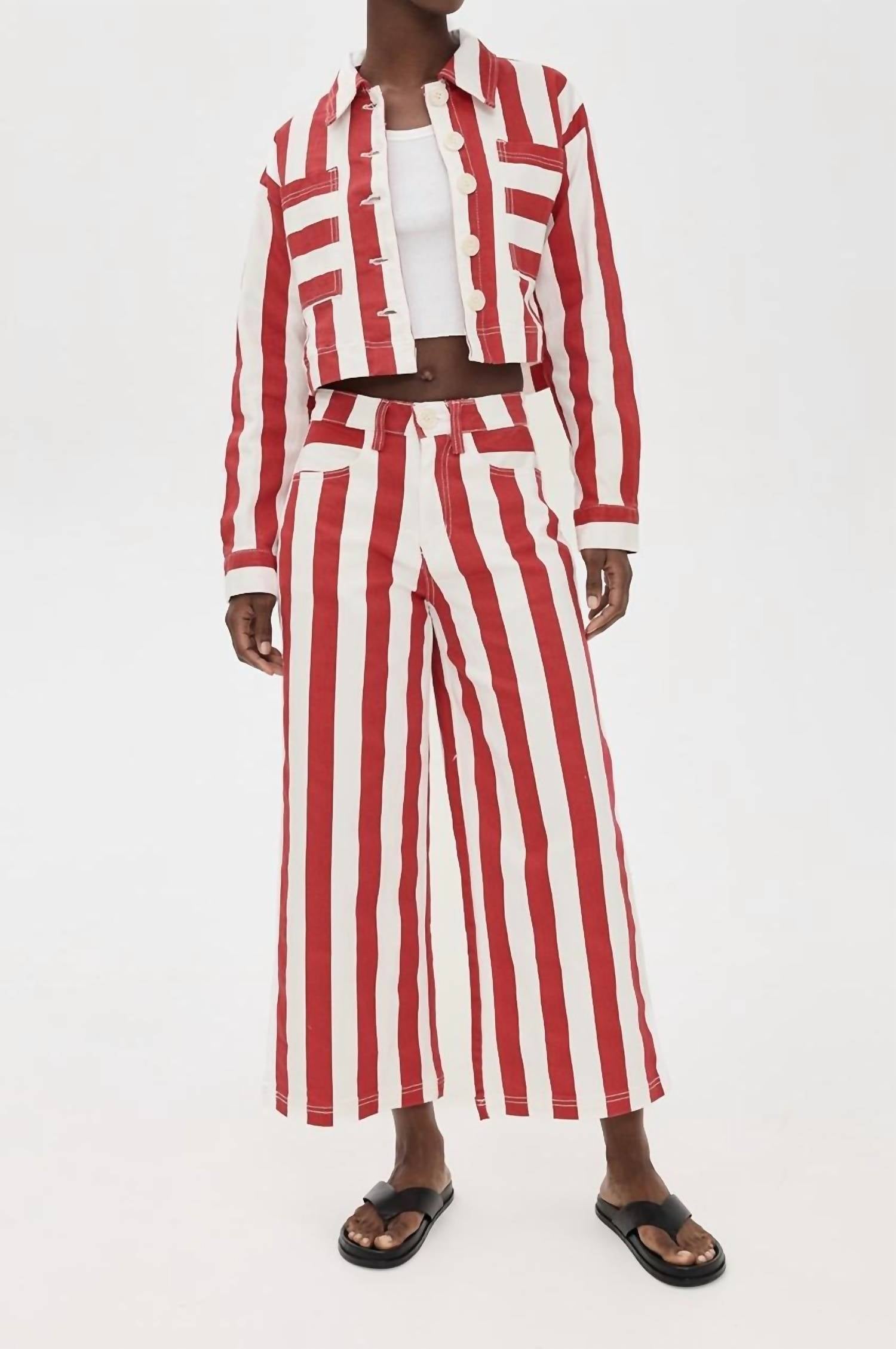 English Factory - Bold Stripe Jacket