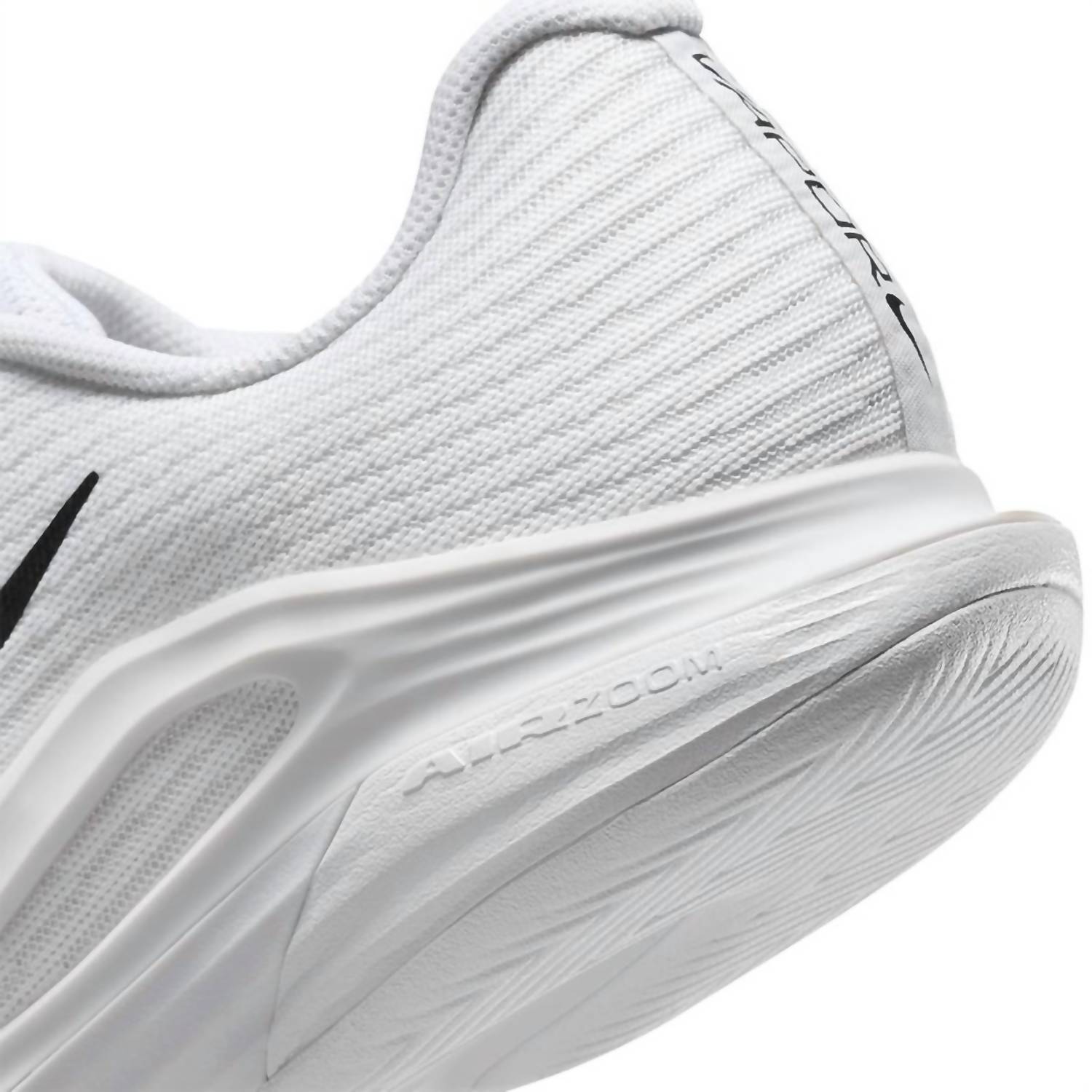 NIKE Women's Zoom Vapor 12 Hard Court Tennis Shoes in white black summit white - women's shoe - view 8