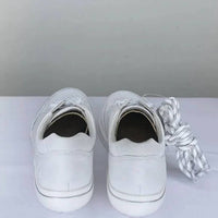 Remonte Women's Louann Low Top Round Toe Leather Sneaker in white - women's sneaker - view 4